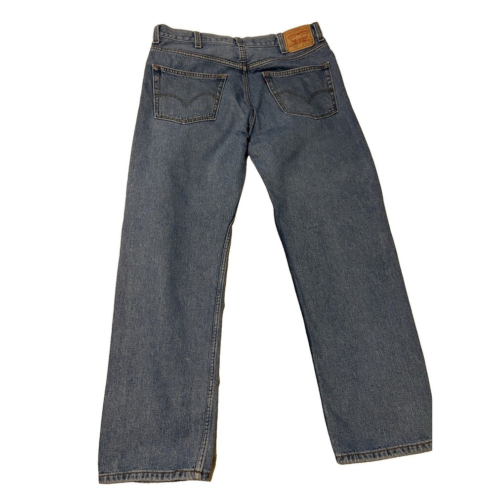 Levi's 505 Regular Fit Jean for Men, Size 38 x 32 in - Medium Stonewash